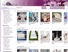 Tablet Screenshot of nicepricefavors.com